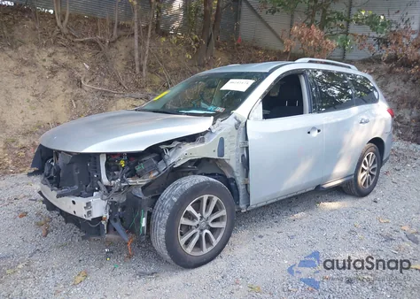 2016 Nissan Pathfinder Platinum/S/Sl/Sv из США, поврежденный, VIN 5N1AR2MM8GC609568